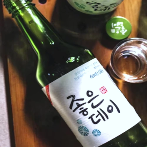 Botella de Soju - $0.4