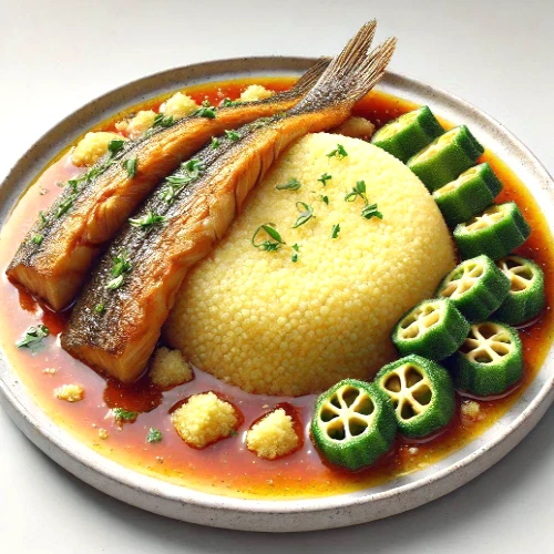 Cou-Cou e Peixe Voador - $20