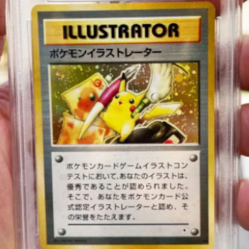 Buy PSA 10 Pikachu Illustrator Pokémon Card in Logan Paul's fortune game for $5.275.000