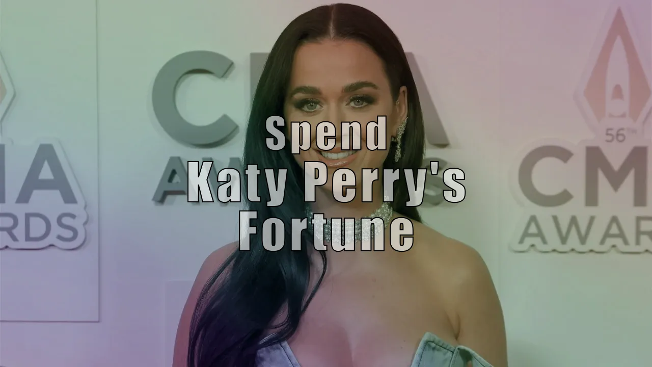 Spend Katy Perry's Fortune
