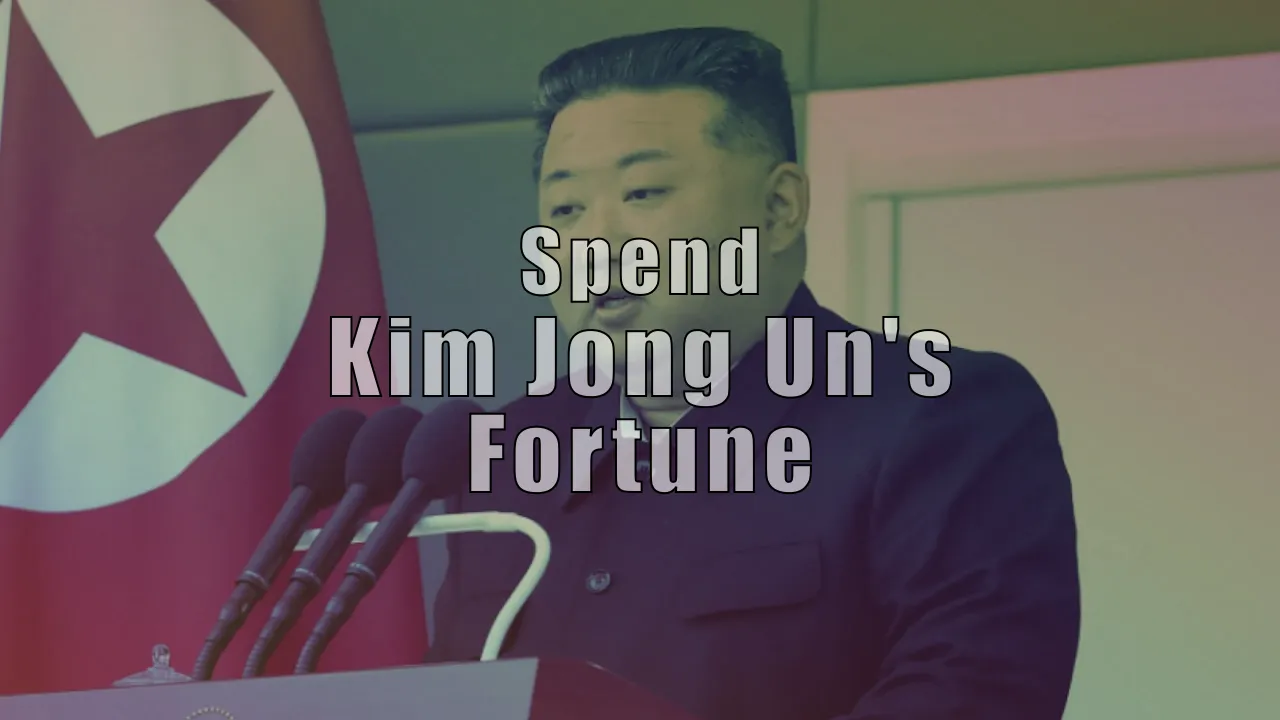 Gasta la fortuna de Kim Jong Un
