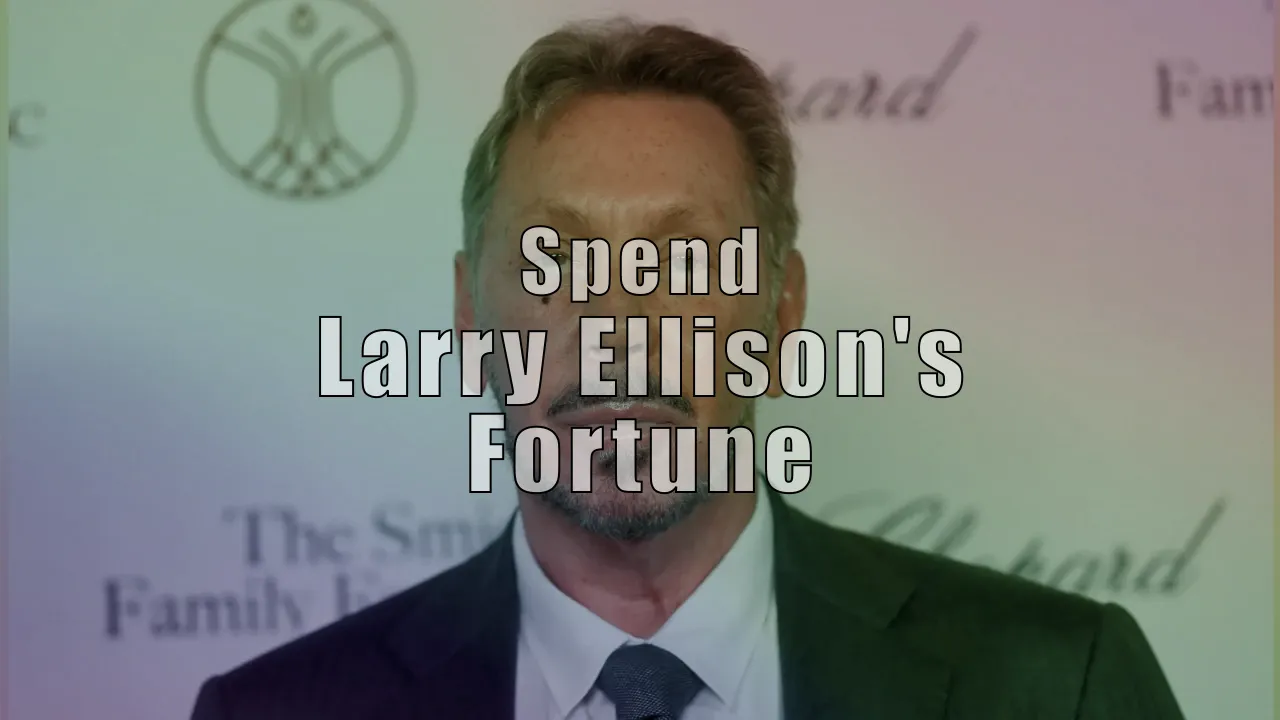 Gib das Vermögen von Larry Ellison aus